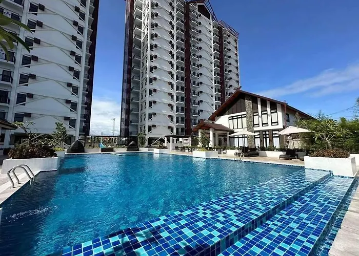 Apartment E&d Royal Oceancrest Mactan - 1br Full With Balcony And Rooftop With Panoramic View Near Airport *